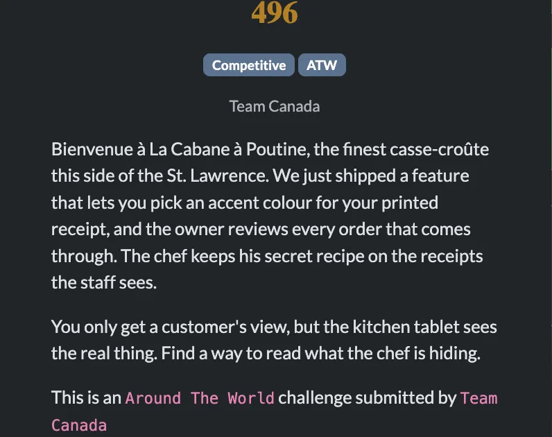 La Cabane à Poutine 🇨🇦